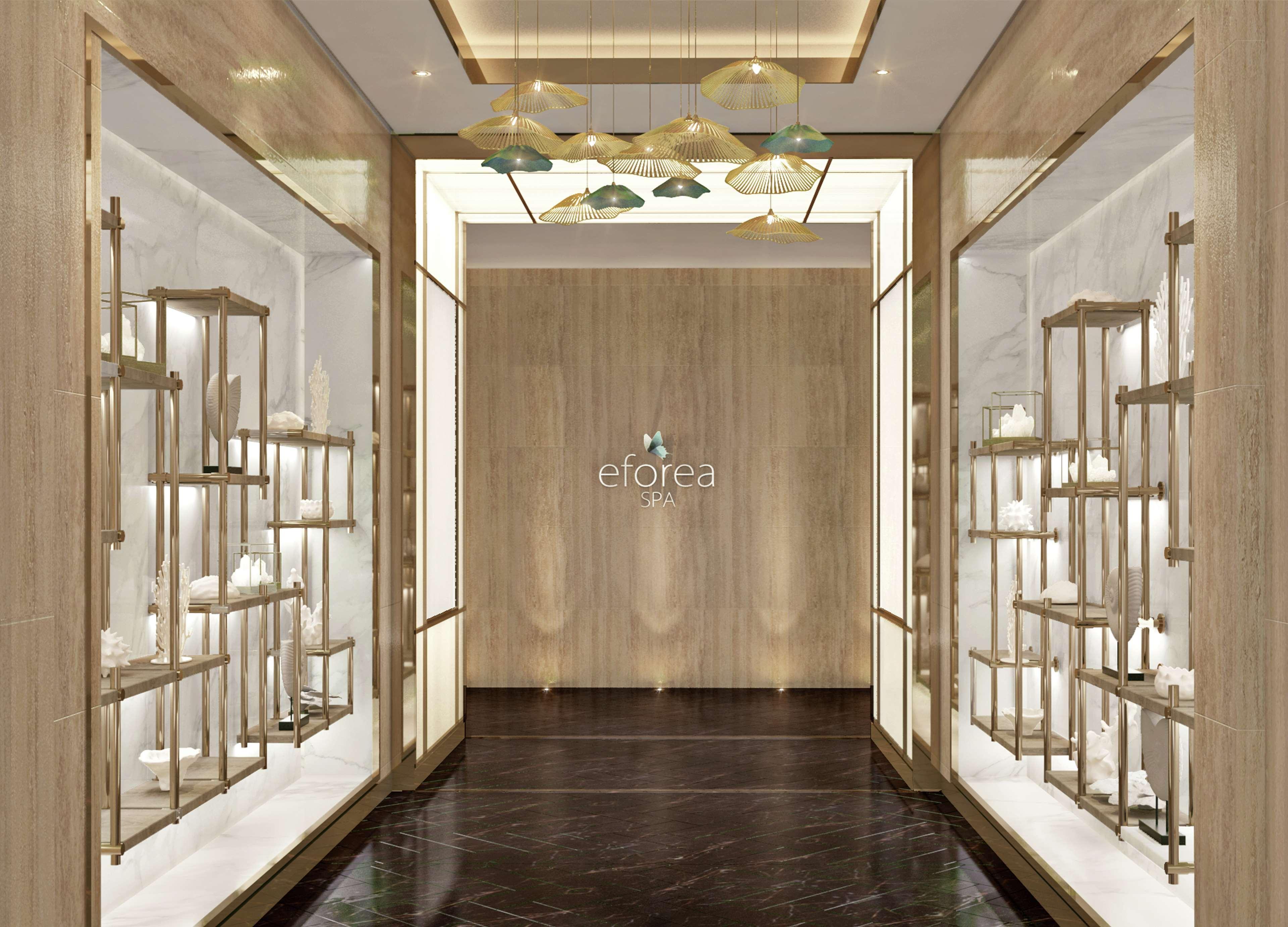 Hotel Hilton Doha The Pearl Exterior foto Entrance of the hotel